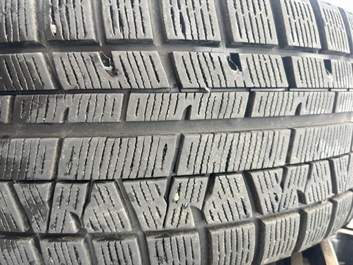 YOKOHAMA DIANELLA T8 17インチホイール　スタッドレス付き4本　美品