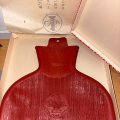 GY0805 オンリーワン水枕　氷嚢　箱付き　昭和レトロ の画像