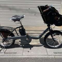 試乗🉑新車仕上げ⭐️中古子供乗せ電動自転車 ヤマハPASキス ブリヂストンアンジェリーノの画像