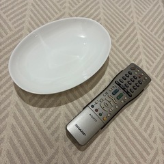 楕円　白皿　⑧の画像