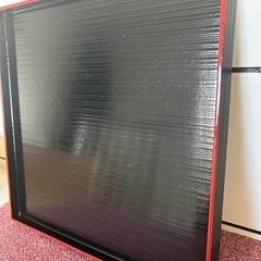 Ⓜ️商品【土日対応】 未使用近　作者不明　祝角盆　5枚セット　現状渡し　08-03-08の画像