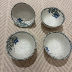 花柄小鉢４点セット　⑨の画像