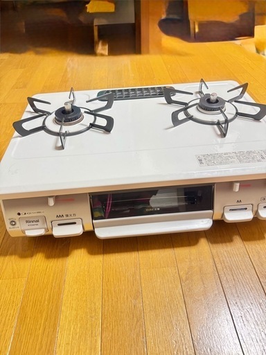 「決まりました」2024年製✨ほぼ未使用品✨リンナイLPガスコンロ