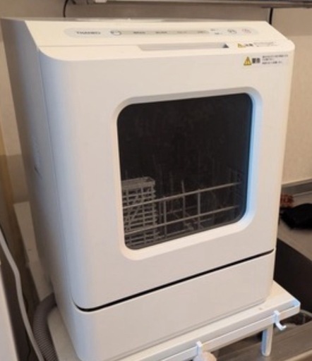 工事不要でシンク横に置けるタンク式食洗機「ラクアmini Plus」