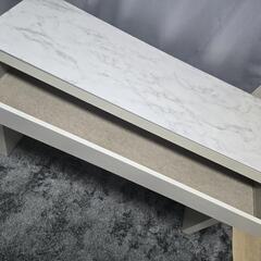 イケア　MALM マルム
ドレッサー, ホワイトステインオーク調,テーブルの画像