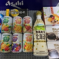 ビール、ジュース、食品　日用品の画像