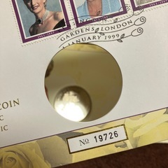 ★訳あり　ダイアナ妃 記念5ポンドコインroyal mint ロイヤルミントの画像