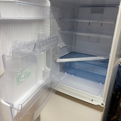 配達可能　シャープ/ ノンフロン冷凍冷蔵庫/ 3ドア 両開き/SJ-GH36D/プラズマクラスター クリーニング済み　ホワイト/どっちもドア/参考売価12.8万の画像