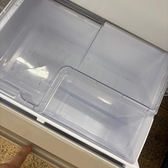 配達可能　シャープ/ ノンフロン冷凍冷蔵庫/ 3ドア 両開き/SJ-GH36D/プラズマクラスター クリーニング済み　ホワイト/どっちもドア/参考売価12.8万の画像