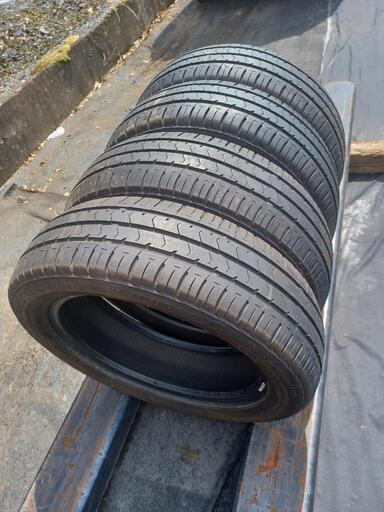 165/60r15バリ山残り6.5mm (地元茶ー) 筑西のタイヤ、ホイールの