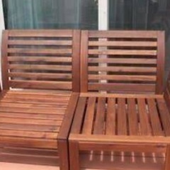 イケア　ベランダ　椅子の画像