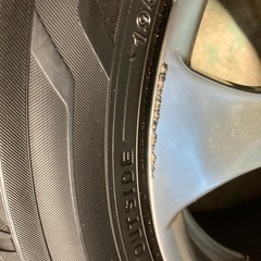 中古ホイール スタドレス（195/55R16）付き　EURO design 中古ホイール 16インチの画像