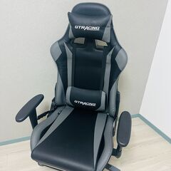 【美品】GTRacingゲーミングチェア の画像