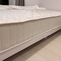 シングルマットレス、すのこベッドの画像
