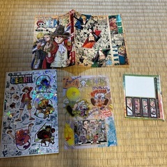 ジャンプ　付録　ワンピース　ステッカーの画像