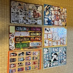 ジャンプ　付録　ワンピース　ステッカーの画像