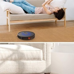【美品】 Kyvol E31 高性能ロボット掃除機 水拭き 拭き掃除 両用 Googleアシスタント・Alexa対応 超薄型 静音 の画像
