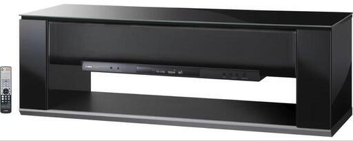 テレビ台　YAMAHA　スピーカー　ブラック　家電　家具　収納