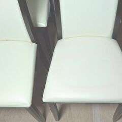 ■ダイニングチェア　白 / ホワイト ★4脚 の画像