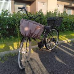 (お取り引き中)中古 自転車　26インチ　美品　前後カゴ付きの画像