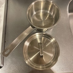無印良品　手鍋・フタ　セットの画像