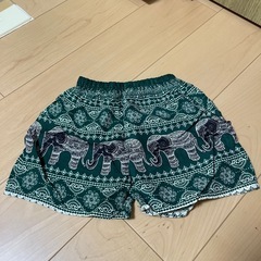 【セット】象柄シャツとパンツセット 100cmの画像