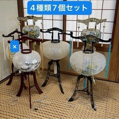 盆提灯　④番　単体の画像