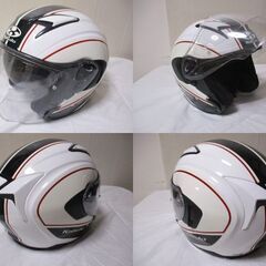 G∝201 ヘルメット OGK Kabuto カブト EXCEED XLサイズ 61-62cm ジェットヘルメットの画像