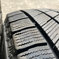 BS VRX3 2022年製 195/65R15 4本 9分山 冬タイヤ中古 バリ溝 ヴォクシープリウスセレナアリオンイストなどにの画像