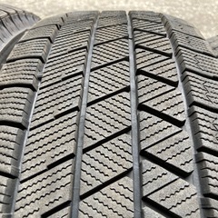 BS VRX3 2022年製 195/65R15 4本 9分山 冬タイヤ中古 バリ溝 ヴォクシープリウスセレナアリオンイストなどにの画像
