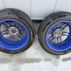 共豊　(ENKEI) トレーサー　TM-02？　15インチ　PCD100 4H 2本　フィット　シビック　ヴィッツ　ヤリス　CR-Xの画像