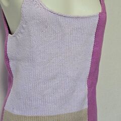 Stretch GAP ギャップ サマーニット ノースリーブ レトロ トップスの画像