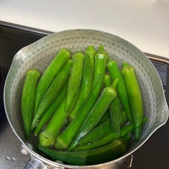 完全オーガニック栽培　丸オクラの画像