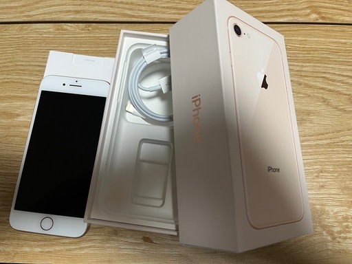 価格応相談iPhone8 ピンクゴールド64G SIMフリー (マサムネ