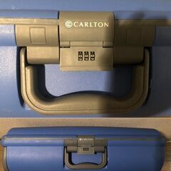 イギリスブランドのスーツケース CARLTON　と　スーツケースのベルトの画像