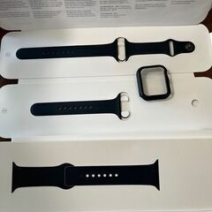 【値下げ】🔋97% Apple Watch SE (第1世代) 44mm A2352 GPSモデル ミッドナイトアルミニウムケースの画像