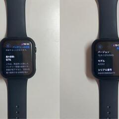 【値下げ】🔋97% Apple Watch SE (第1世代) 44mm A2352 GPSモデル ミッドナイトアルミニウムケースの画像