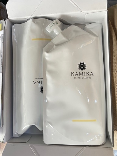 KAMIKA オールインワンクリームシャンプー-BJ 600g 2個セット