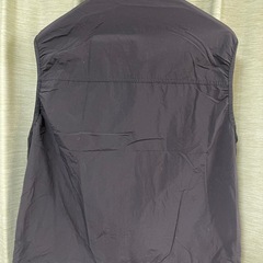 GU ブラック ナイロンベスト サイズM 黒の画像