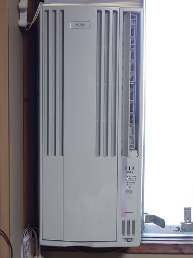 コロナ窓用エアコン　 CW-FA1821 2021年製 iON機能付 CORONA(コロナ) 窓用エアコン CW-FA1821 冷房専用 2021年製