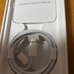 iPhone SE (第3世代) 箱とケーブル　SIMピンの画像