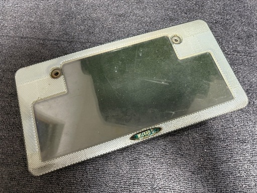 ウィザードⅡ  WZR-2000 ナンバーカバー