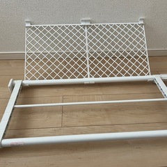【女性限定】ニトリ メッシュ 突っ張り棚の画像