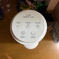 縦型　扇風機の画像