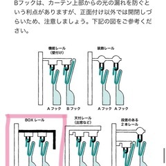カーテン　リビング　居間　White×Navy 大花柄の画像