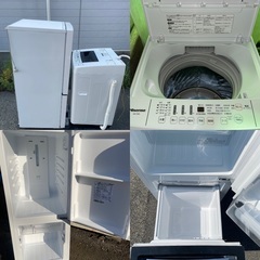 ☆地域限定配達無料★ ハイセンス冷蔵庫 洗濯機セット割りの画像