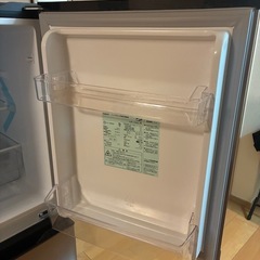 2022年式AQUA冷蔵庫の画像