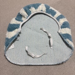 【美品】ニトリ　特殊型フタカバー　トイレカバー　蓋カバーの画像