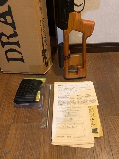 有）KM企画 ドラグノフ エアコッキングライフル ちょい訳あり