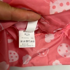【新品未使用】砂遊び着　新品未使用　80〜95センチ　ピンクの画像
